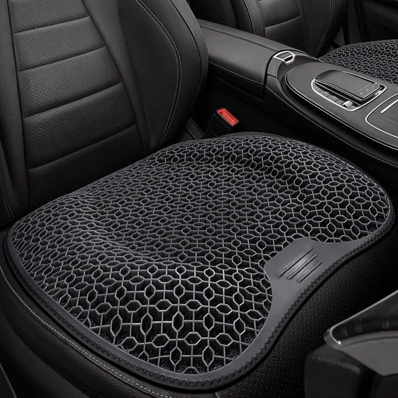 Ergonomic Gel Seat Cushion – Breathable Honeycomb Design with Soft Support for Long Sitting