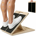Slant Board for Calf Stretching, 5-Level Adjustable Wooden Incline Board Muscle Relief, Non-Slip Physical Therapy Tilt Board for Exercise, Balance, Leg, Ankle & Knee Recovery, Home Gym