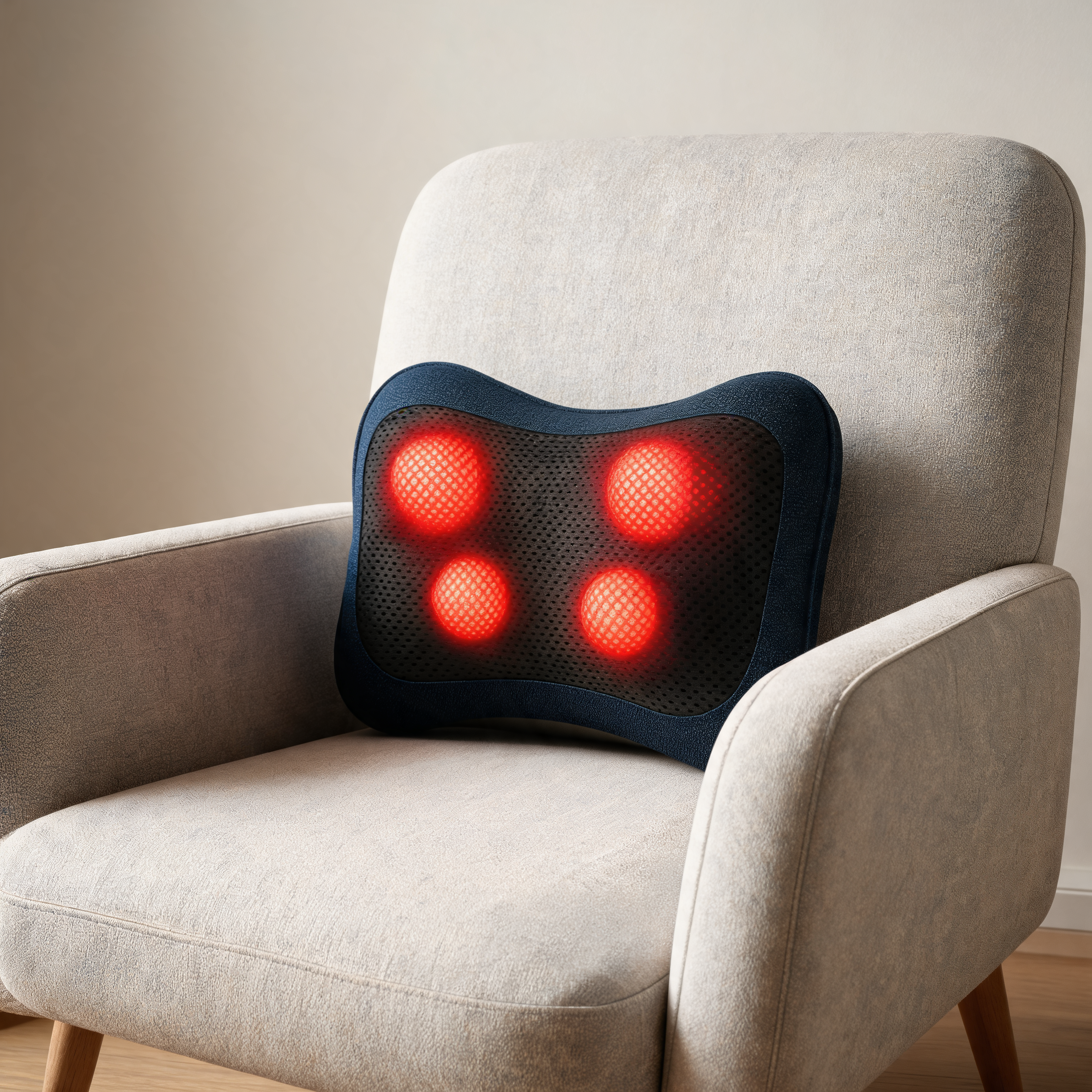 Neck & Shoulder Massager — Heated Cordless 3D Kneading Deep-Tissue Relief