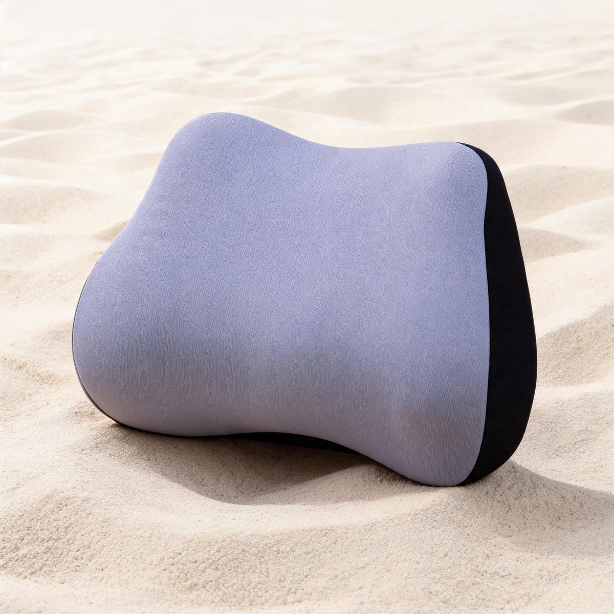Lumbar Support & Neck Pillow Set — Memory Foam Back Support for Office & Car